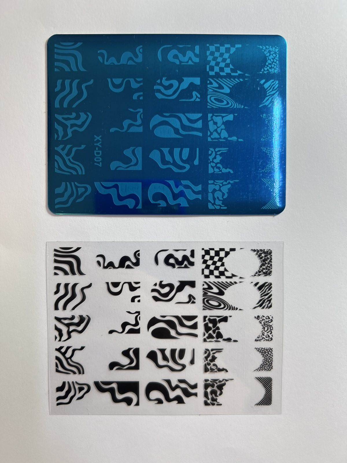 Stamping plate XY-D07