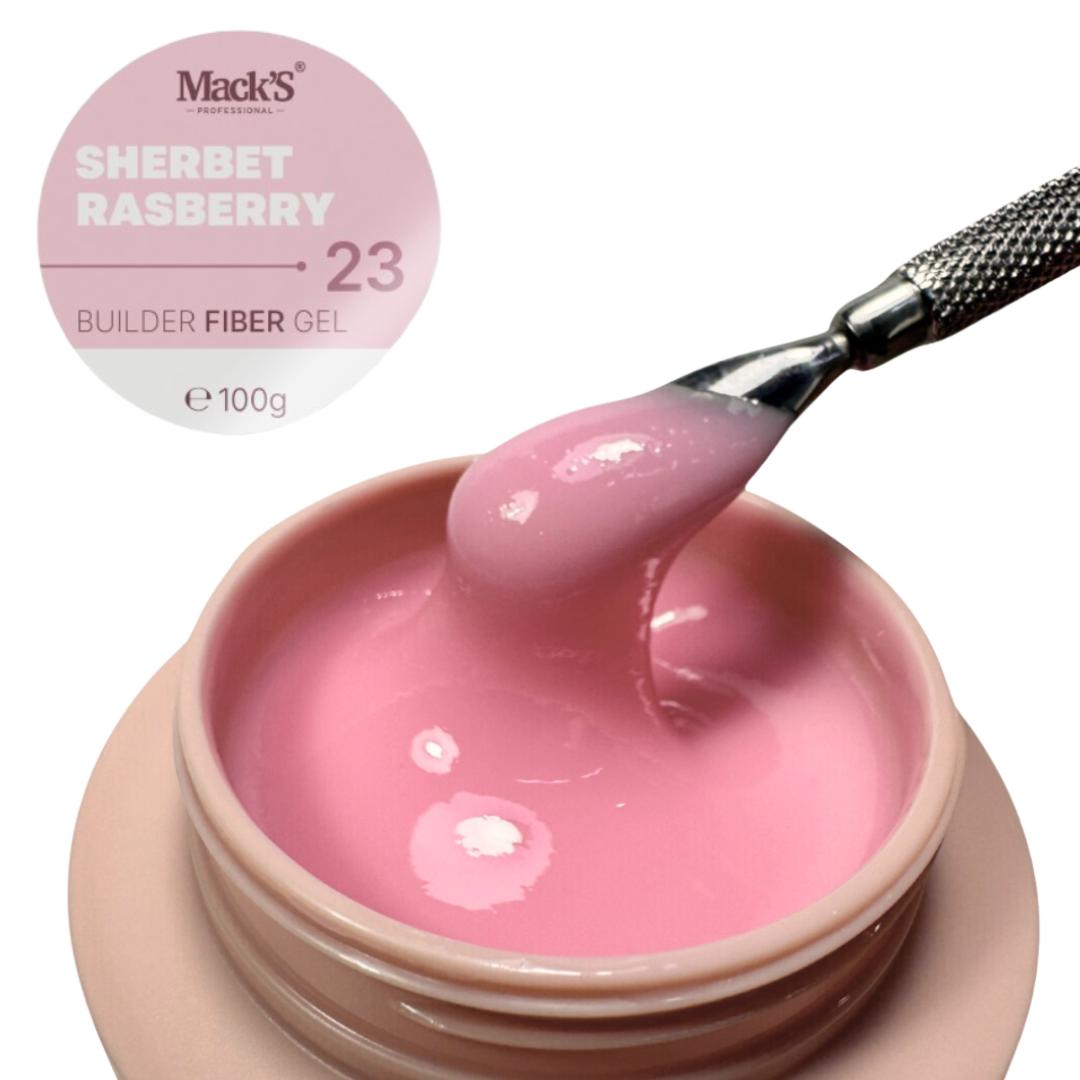 Fiber Sherbet Rasberry 23 /100g