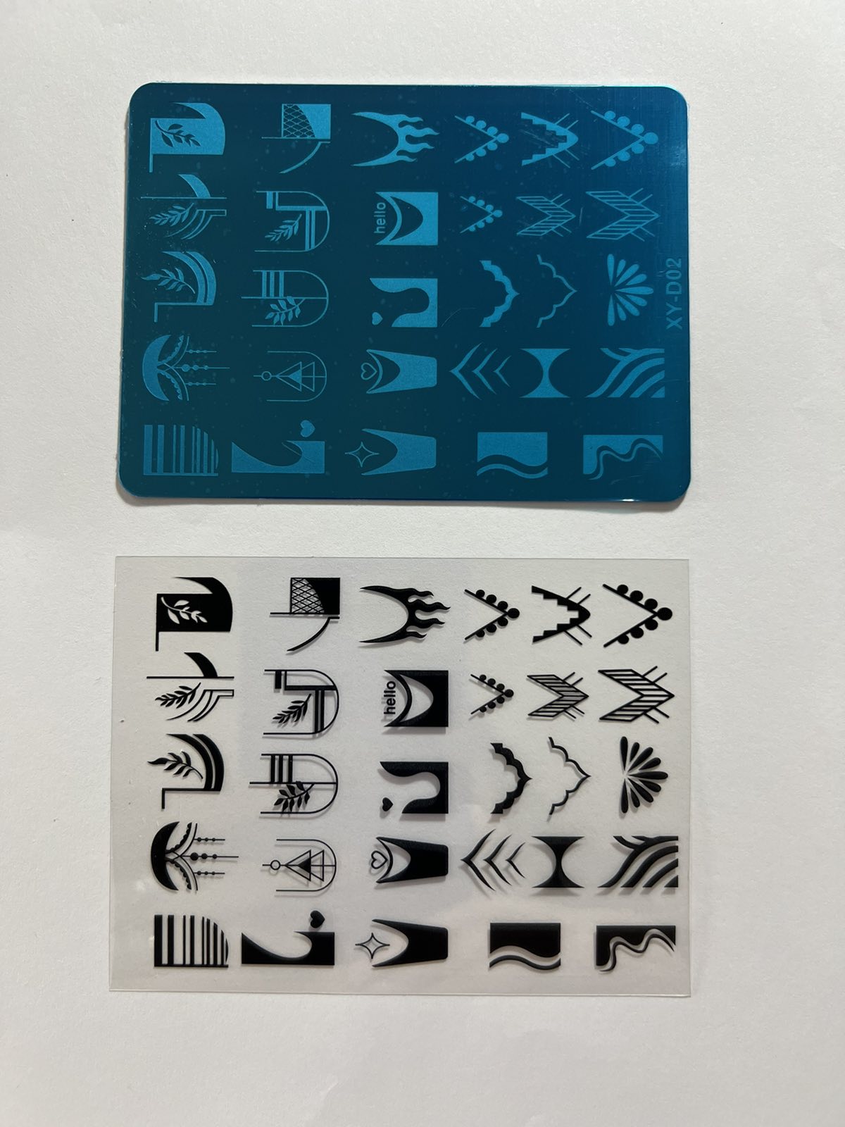 Stamping plate XY-D02