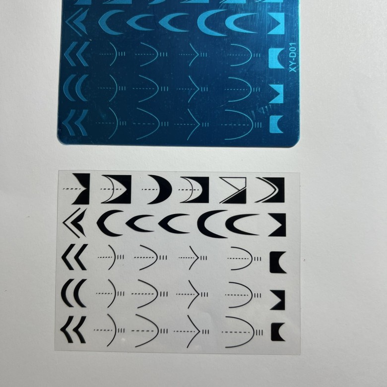 Stamping plate XY-D01