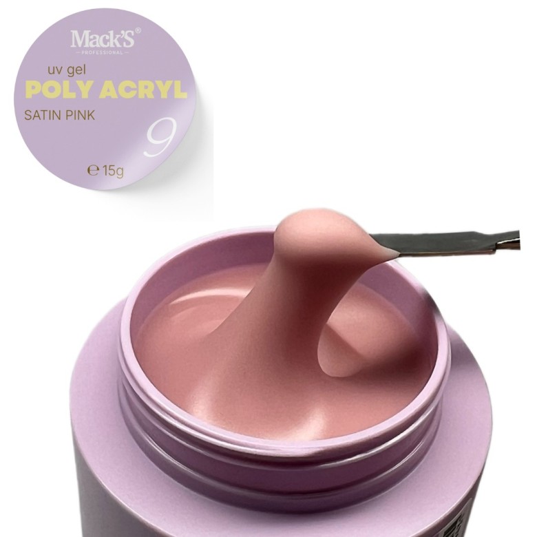 9.Satin Pink Polyacryl 15g