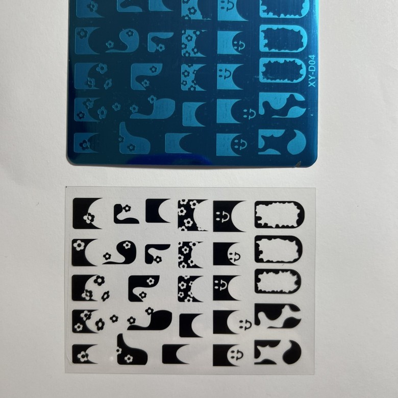 Stamping plate XY-D04