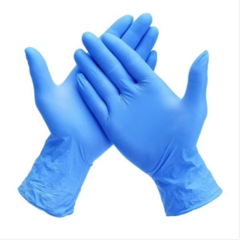 Manusi nitril de unica folosinta, Blue, XS, 100 buc