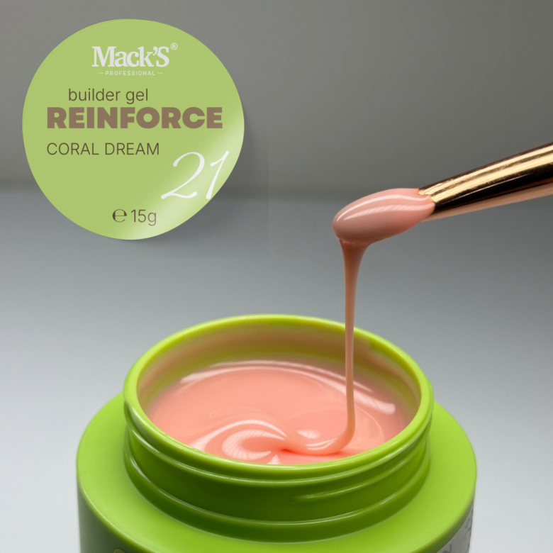 Reinforce Builder Gel Coral Dream 21/15g