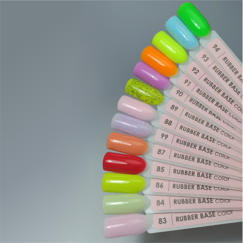 91 Color Rubber Base