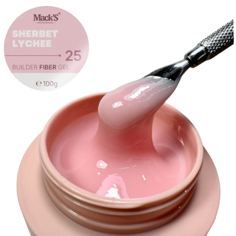 Fiber Sherbet Lychee 25 /100g