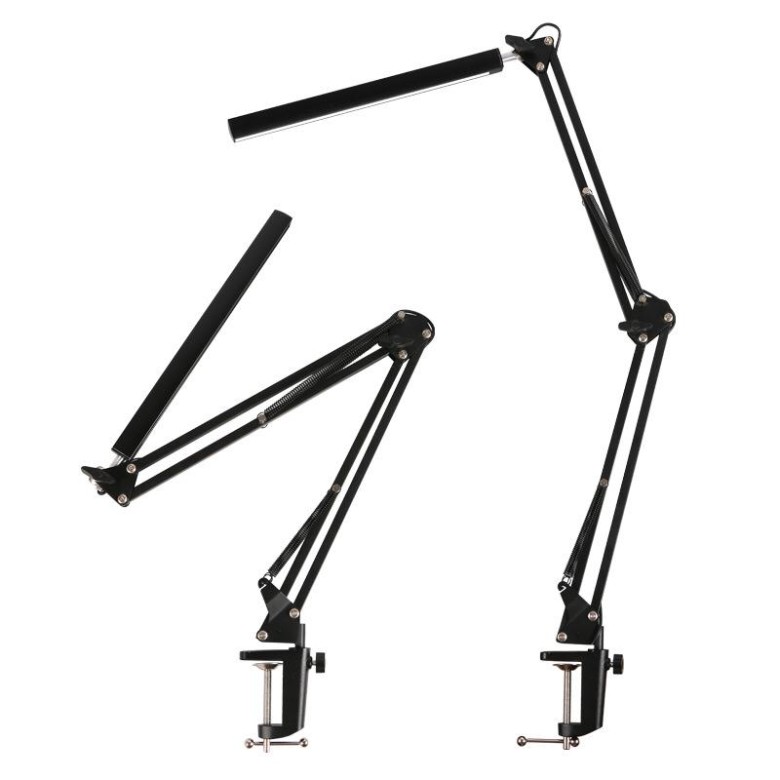 Lampa de birou cu clemă 12w black