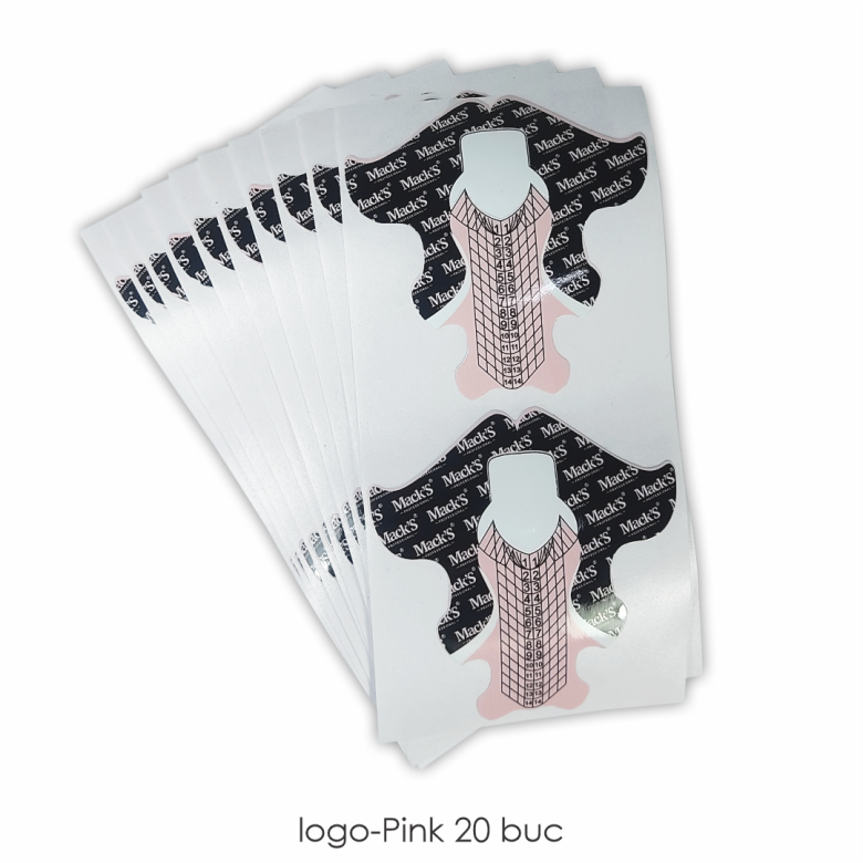 Sablon logo-Pink 20 buc