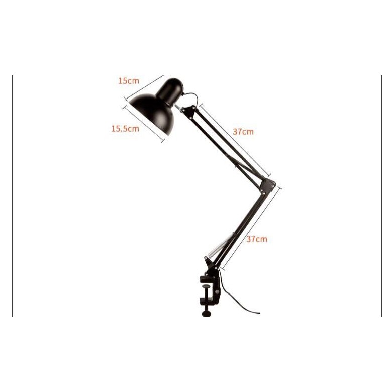 Lampa de birou black