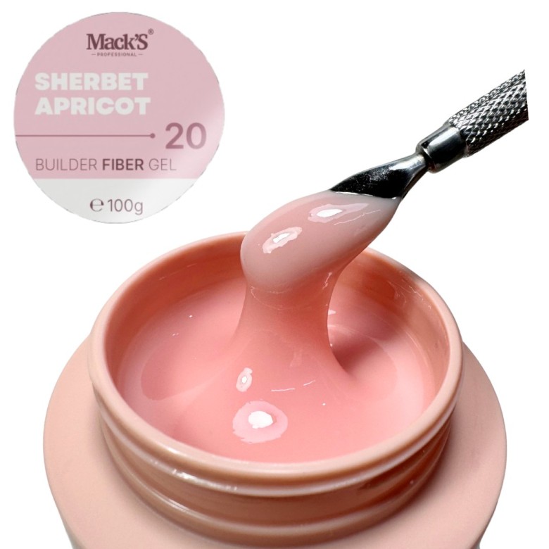 Fiber Sherbet Apricot 20 /100g