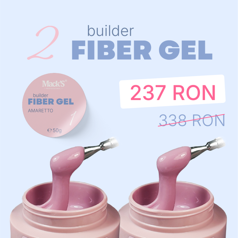 2X Fiber Amaretto 1/50g.