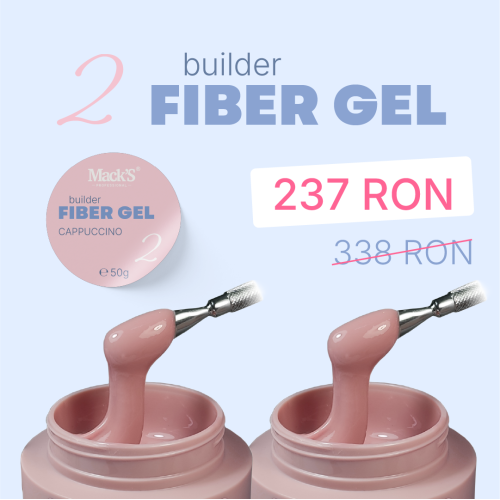 2X Fiber Cappuccino 2/50g.