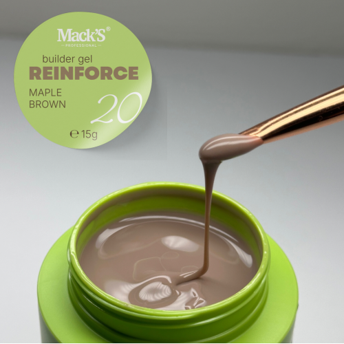 Reinforce Builder Gel Maple Brown 20/15g
