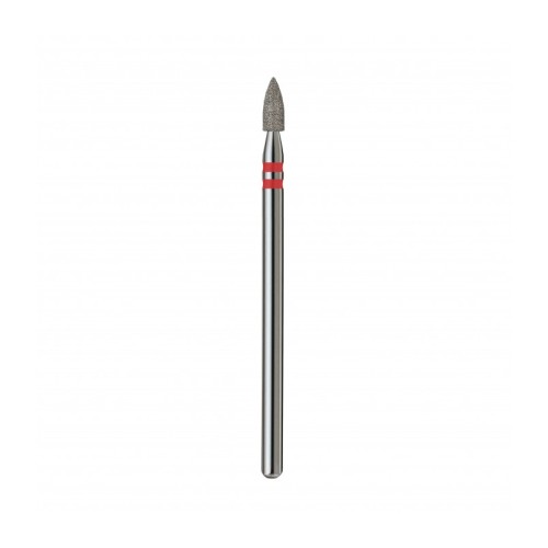 #143 Capat de freza /Con varf rotungit/Rosu/25