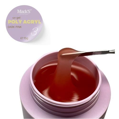 3.Dark Pink Polyacryl 15g