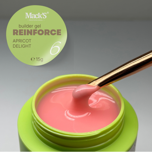 Reinforce Builder Gel Apricot Delight 6/15g