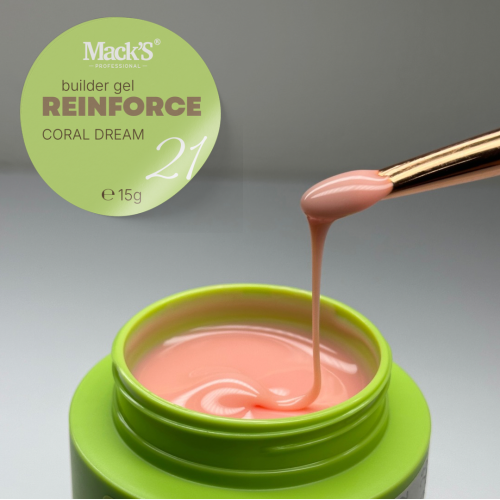 Reinforce Builder Gel Coral Dream 21/15g