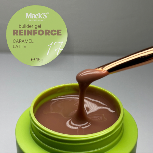 Reinforce Builder Gel Caramel Latte 17/15g