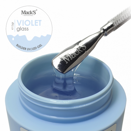 Violet Glass Nr.13,Premium Builder Gel 15g