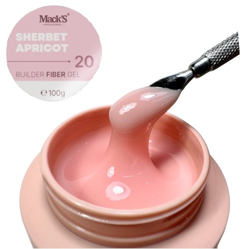 Fiber Sherbet Apricot 20 /100g