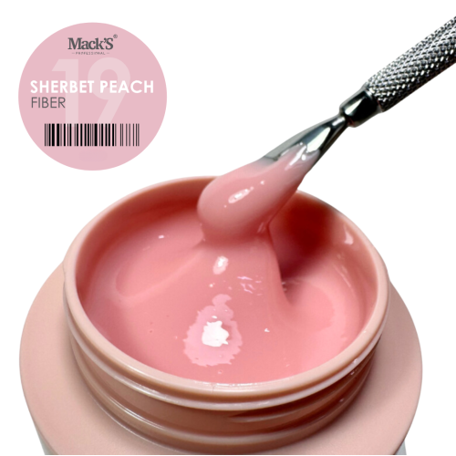 Fiber Sherbet Peach 19 /5g