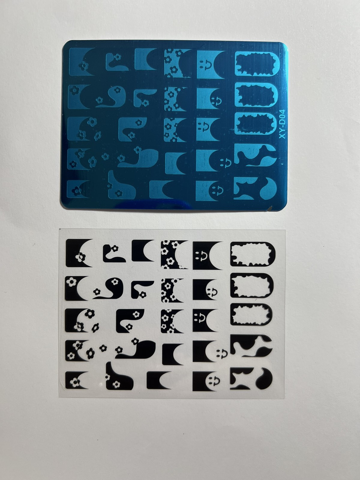 Stamping plate